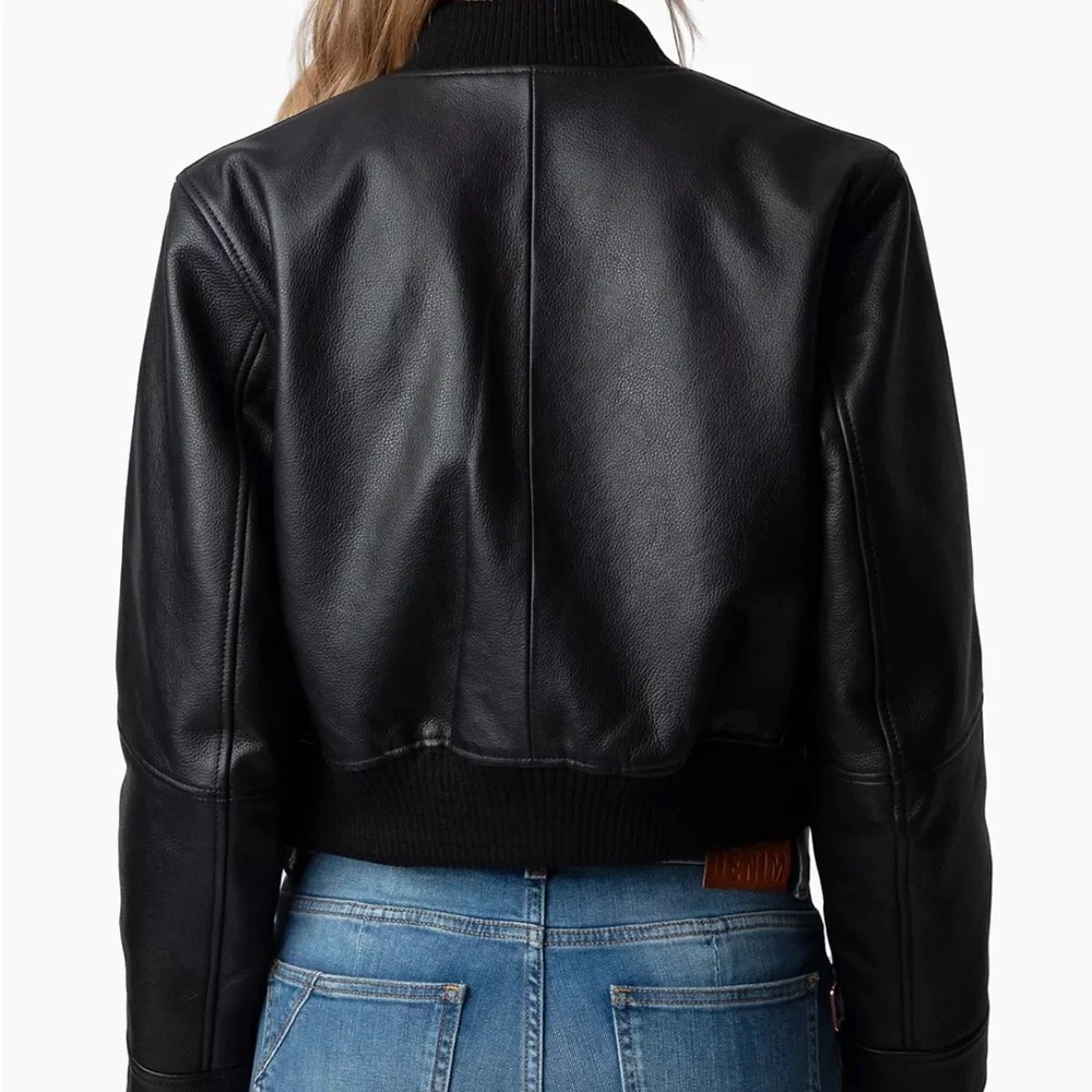 Zaria & Voltaire Bunta Reversible Leather Jacket - Picture 2 of 4